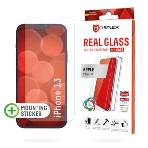 DISPLEX zaštitno staklo Real Glass 2D za Apple iPhone 13, prozirna + maskica (01494)