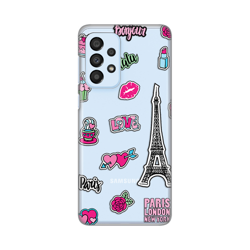 Torbica Silikonska Print Skin za Samsung A336B Galaxy A33 5G Love Paris slika 1