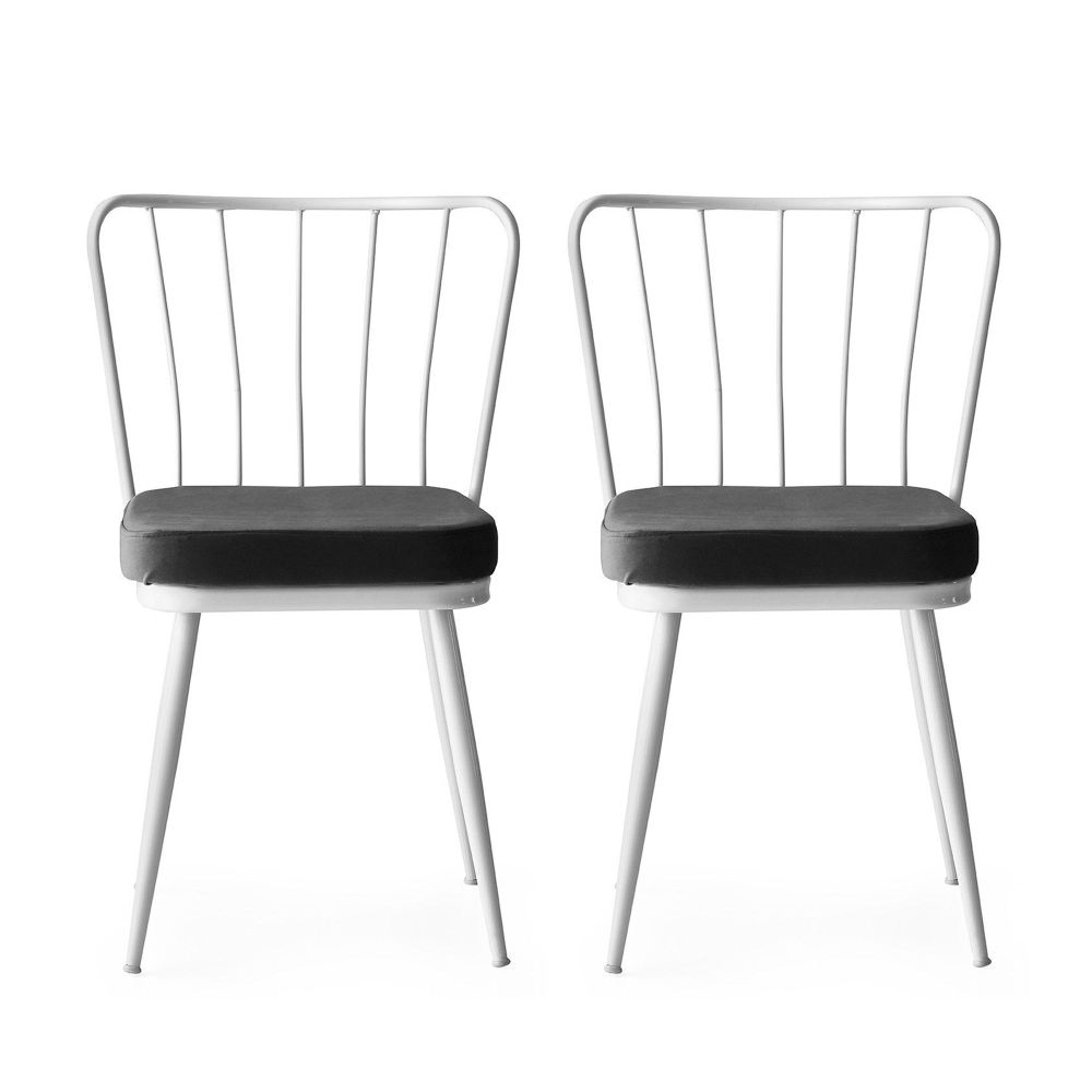 Yıldız - 962 V2 Bijela Stolica Set (2 Komada) slika 1