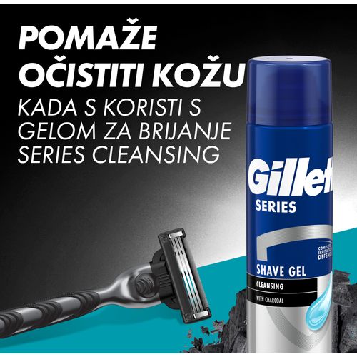 Gillette Mach3 Charcoal britvice, 8 komada slika 2