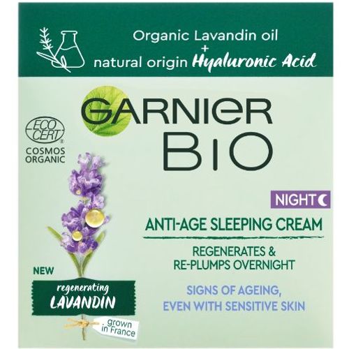 Garnier Bio Lavender Anti-Age noćna krema 50 ml slika 1