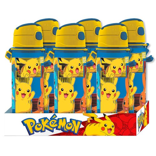 Pokemon assorted aluminium bottle 600ml slika 2