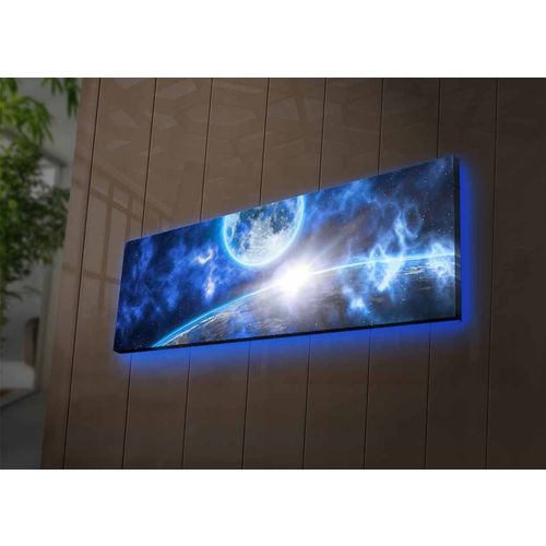 Wallity Slika dekorativna platno sa LED rasvjetom, 3090NASA-015 slika 1