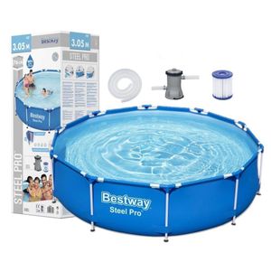 Bestway montažni bazen Steel Pro sa filter pumpom – 305 x 76 cm