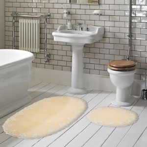 Zara Ç - Cappuccino Cappuccino Bathmat Set (2 Pieces)