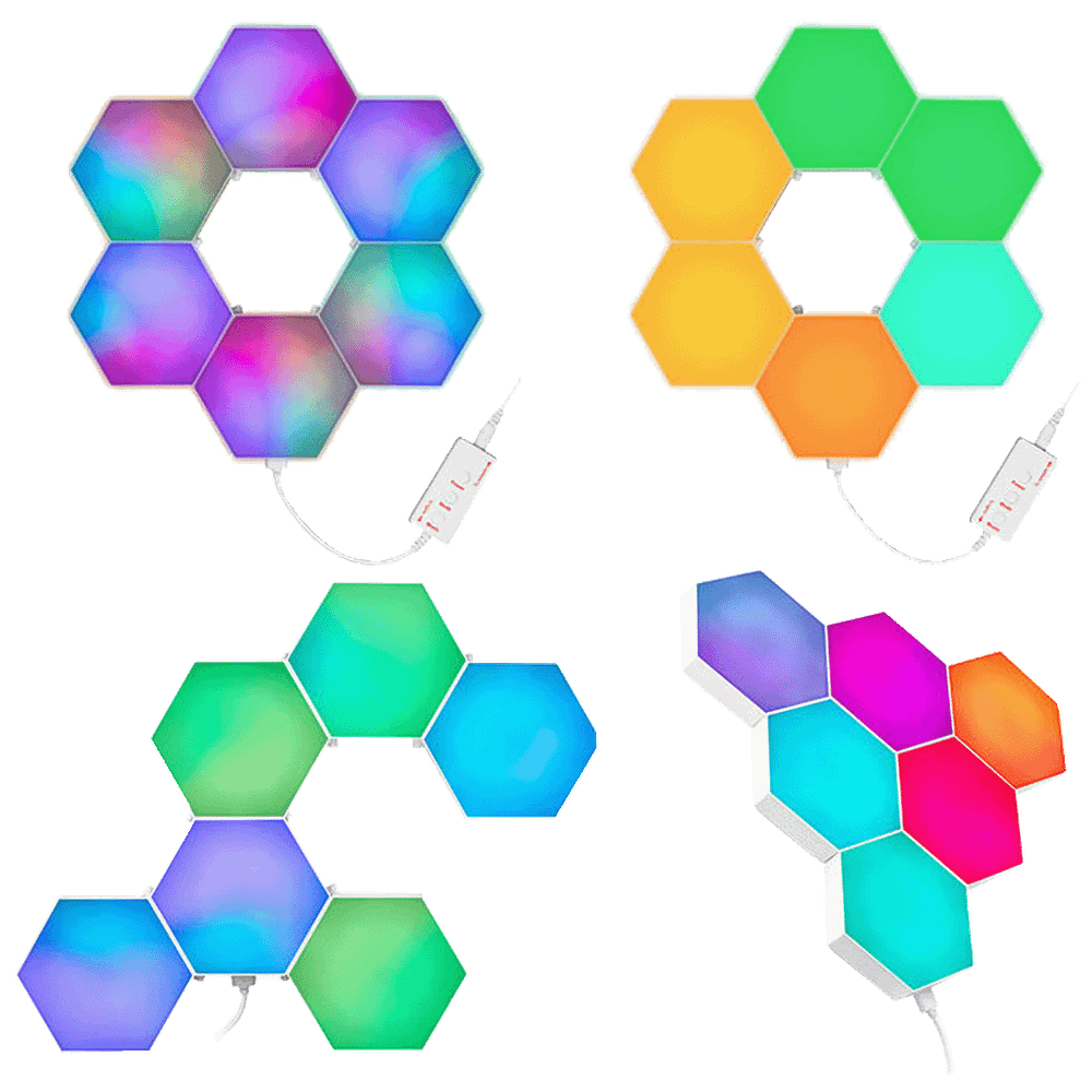 Tracer Pametna RGB svjetiljka, hexagon, set - Smart Hexagon RGB lamps slika 2