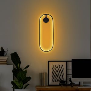 Can - 13556 Crna Zidna Lampa