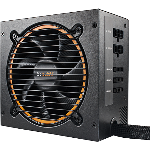 be quiet! BN295 PURE POWER 11 700W, 80 PLUS Gold efficiency (up to 92%), Two strong 12V-rails, Silence-optimized 120mm be quiet! fan, Multi-GPU support with two PCIe connectors slika 3