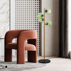 Podna Lampa Benek 15-14545 - boje: mint zlatna