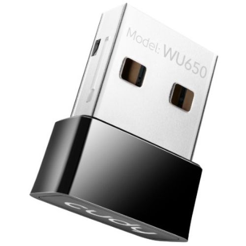 Cudy WU650 AC650 Wi-Fi Dual Band 2.4+5Ghz USB MINI Adapter, 2dBi longe range, Soft AP (Alt.U9) slika 1