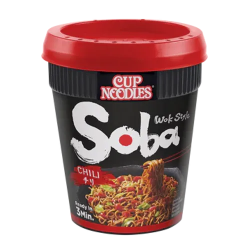 Nissin Soba Noodle Chilli 92g slika 1