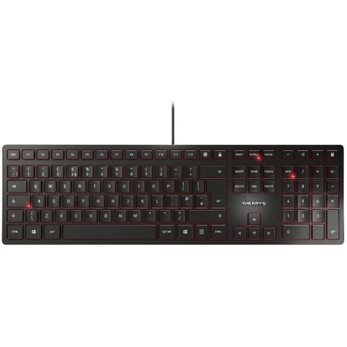 Cherry KC-6000 Slim tastatura, USB, YU, crna slika 1