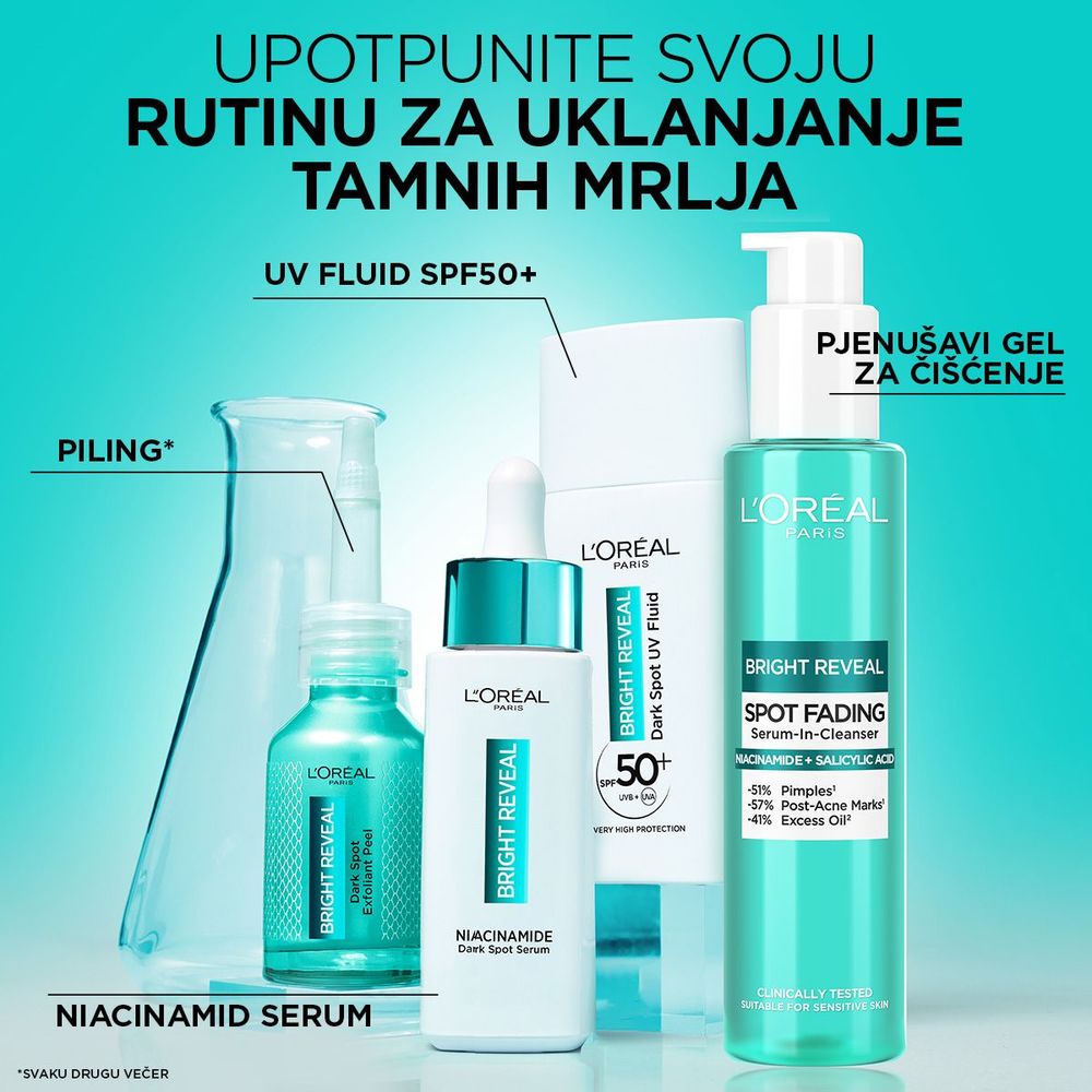 L'Oréal Paris Bright Reveal niacinamid Serum protiv tamnih mrlja 30ml slika 3