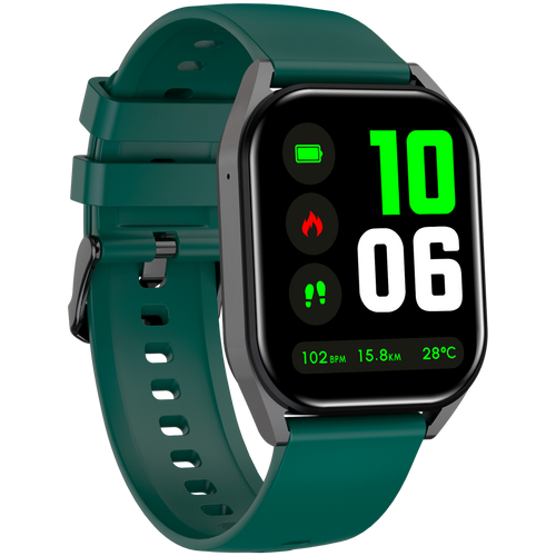 CANYON smart watch Chatter SW-58 BT-CALL Black Green slika 2