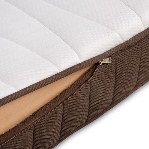 Madrac od memorijske pjene Hitex Bamboowave 18 - 4 u 1 light brown MC 160x200 cm slika 7