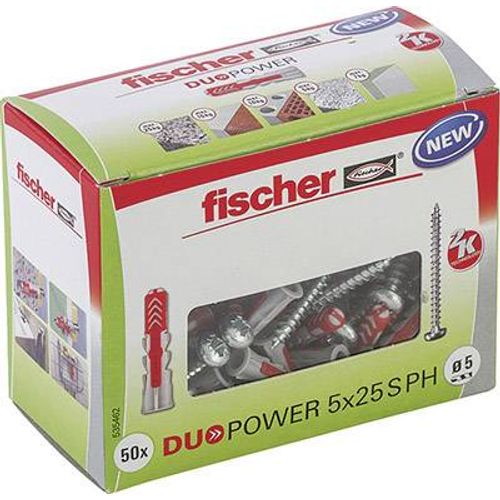 Fischer DUOPOWER 5x25 S PH LD 2-komponentni tipl 25 mm 5 mm 535462 50 St. slika 3