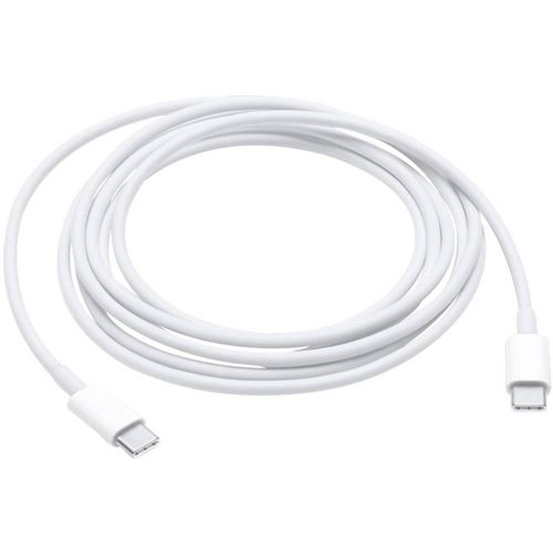 Apple Apple iPad/iPhone/iPod priključni kabel [1x muški konektor USB-C® - 1x muški konektor USB-C®] 2.00 m bijela slika 1