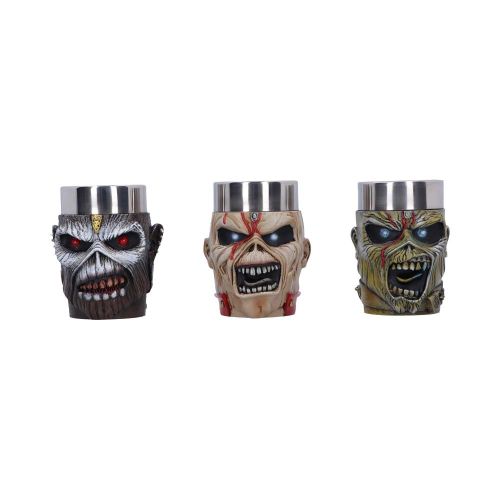 Nemesis Now Iron Maiden Eddie Set Čašica za Rakiju 9 cm slika 1