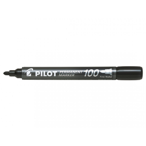 MARKER PILOT PERMANENT 100 OKRUGLI VRH CRNI