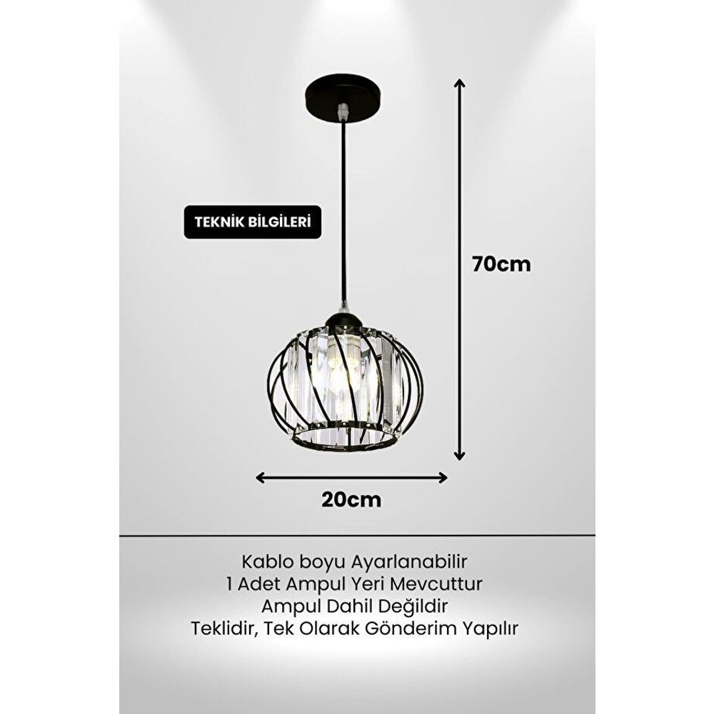 Luster Quattro Sarkıt - Crna Boja slika 2