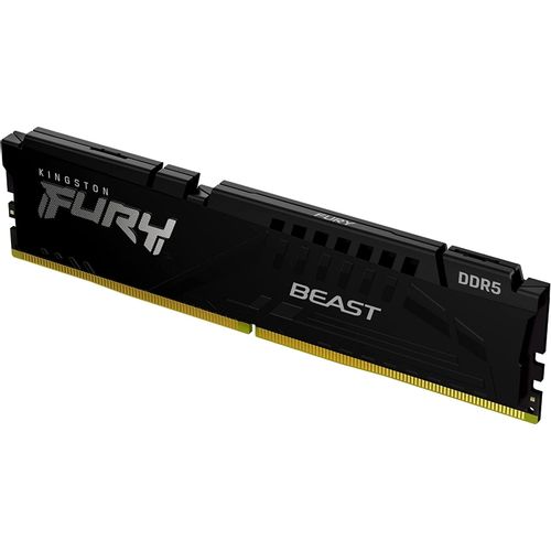 KINGSTON DIMM DDR5 16GB 5600MT/s KF556C40BB-16 Fury Beast Black XMP slika 2