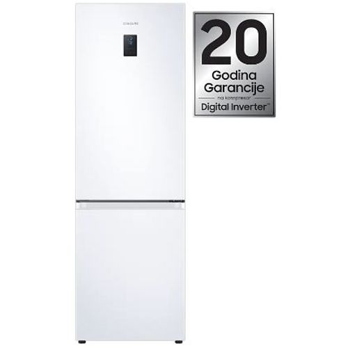 Samsung RB34T672FWW/EK Frižider sa donjim zamrzivačem i SpaceMax™ tehnologijom, NoFrost, Digital Inverter kompresor, visina 185.3 cm, širina 59.5 cm slika 1