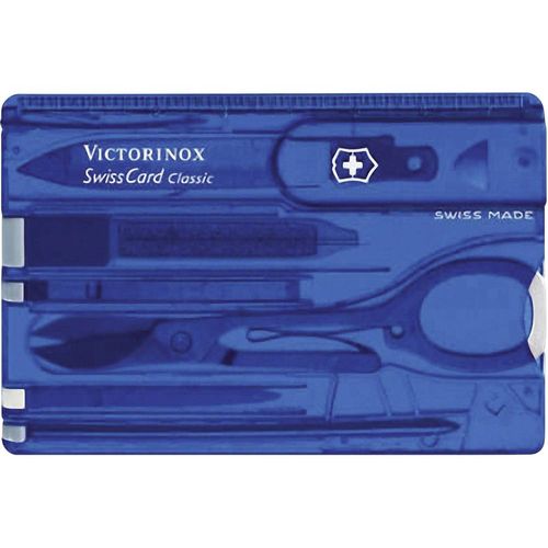 Victorinox SwissCard 0.7122.T2 komplet džepnog alata  Broj funkcija 10 safir  slika 2