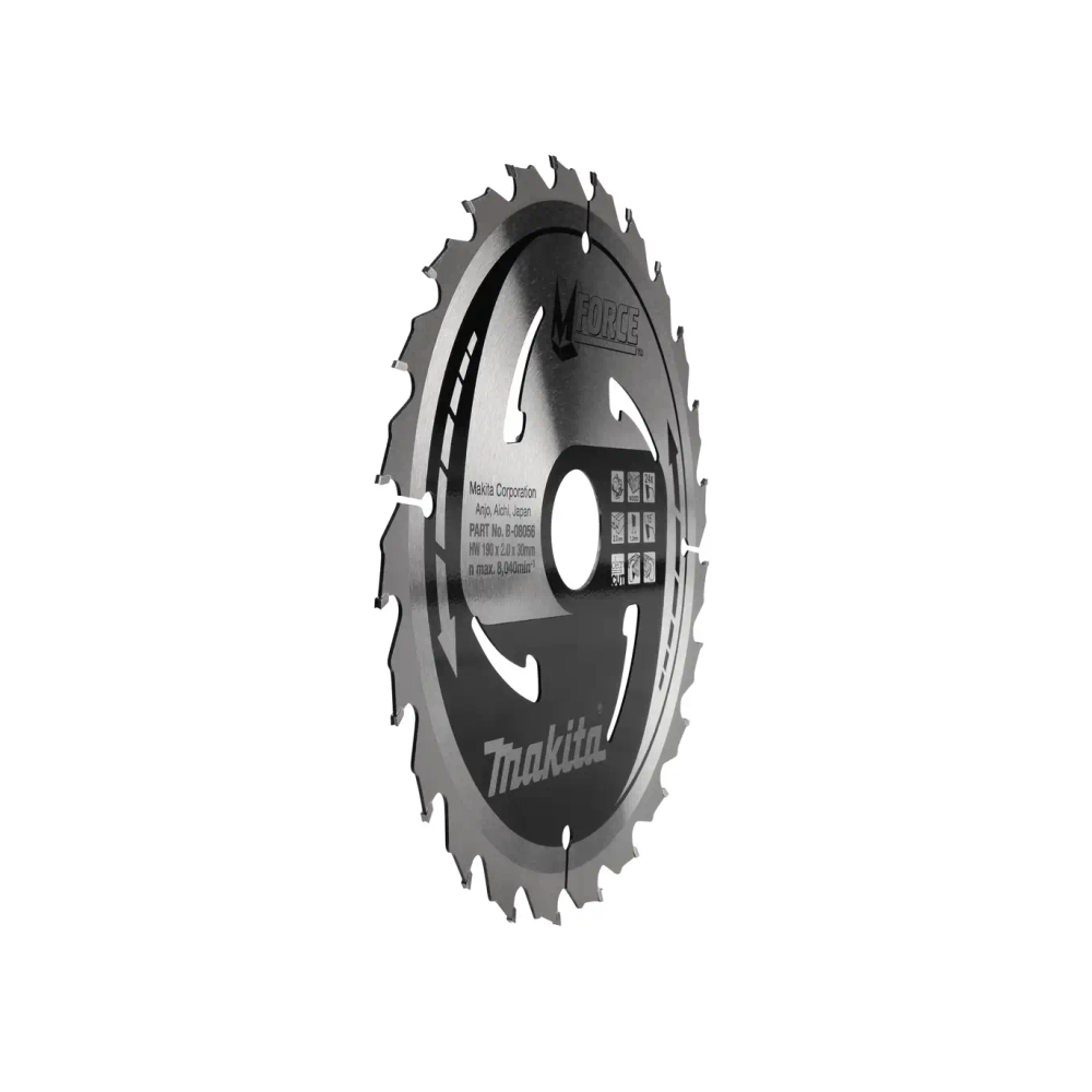 Makita - List / ploča za pilu M-Force 190x30 24Z (za drvo) B-32041 slika 4