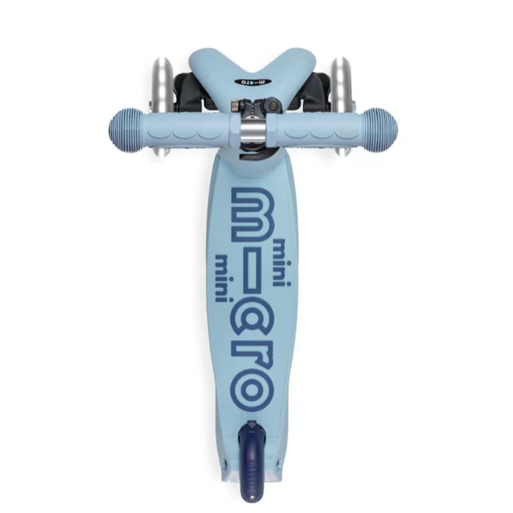 Micro Dječiji romobil Mini Deluxe Rock & Go LED Ocean Slate slika 8