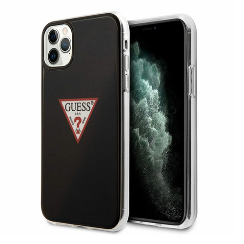 Maska Guess Hc PC/TPU Triangle Logo za iPhone 11 Pro 5.8 crna (GUHCN58PCUCTLBK) slika 1