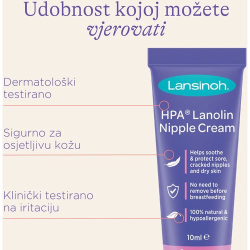 Lansinoh HPA® Lanolin krema 10ml slika 4