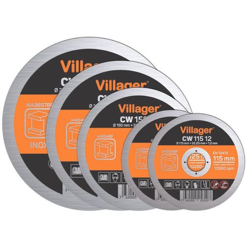 Villager Rezna ploča za metal CW-150-16 slika 1