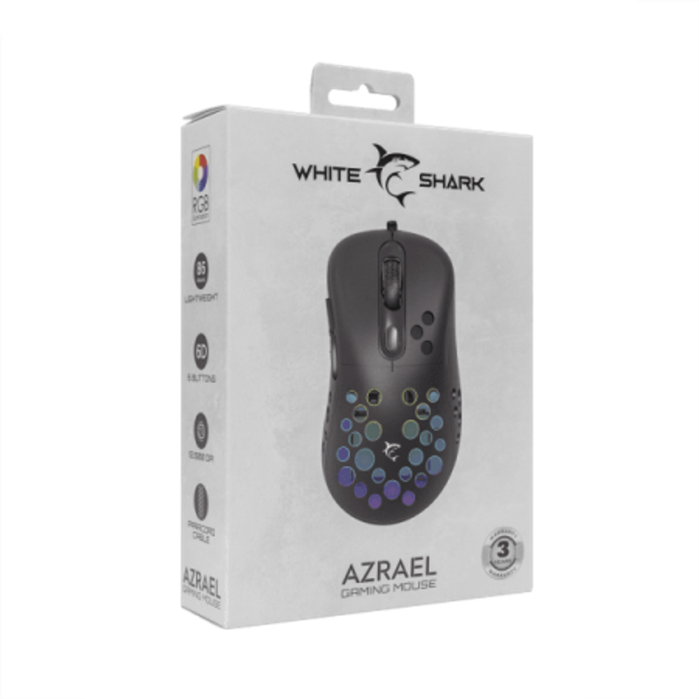White Shark Miš GM-5013 AZRAEL, Crni slika 4