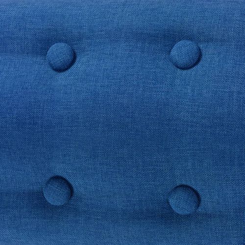 Fotelja od tkanine plava slika 23