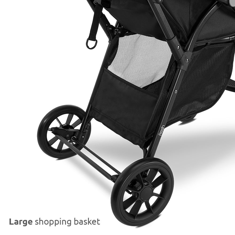 Lorelli Kolica za bebe Fresh, Black Pearl slika 8