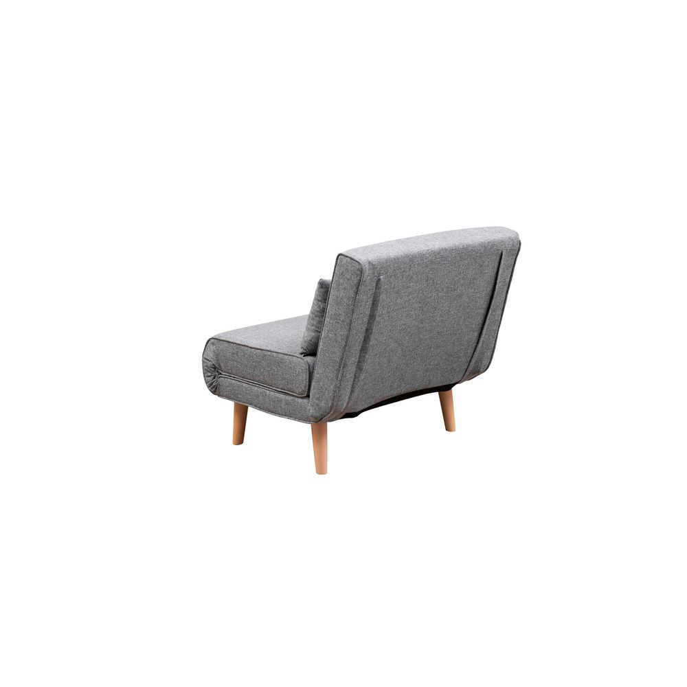 Folde Single - Svijetlo Siva Sofa na Razvlačenje za Jednu Osobu slika 10