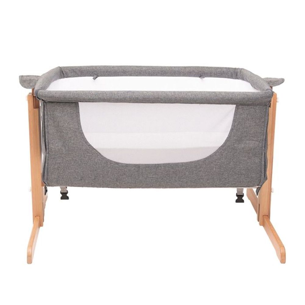 Kukka Drvena kolijevka za bebe Natural Wood slika 1