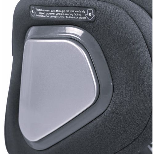 Moni Rotirajuća auto-sjedalica Colonel 0-36kg Isofix, Crna slika 10