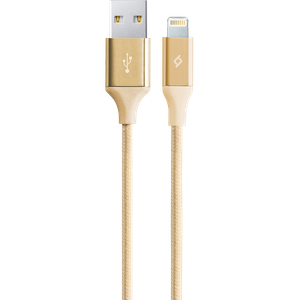 Ttec Kabel - Lightning to USB (1,20m) - Gold - Alumi Cable