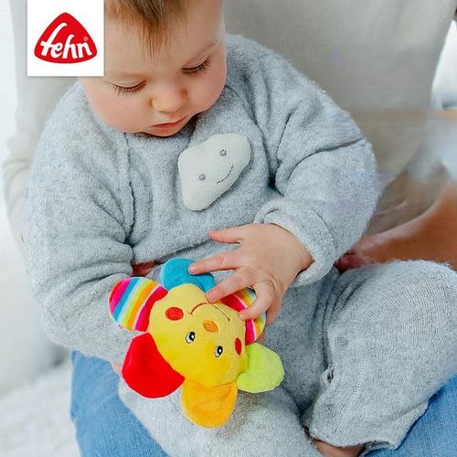 Baby Fehn Zvečka sa prstenom, Cvijet 15cm slika 3