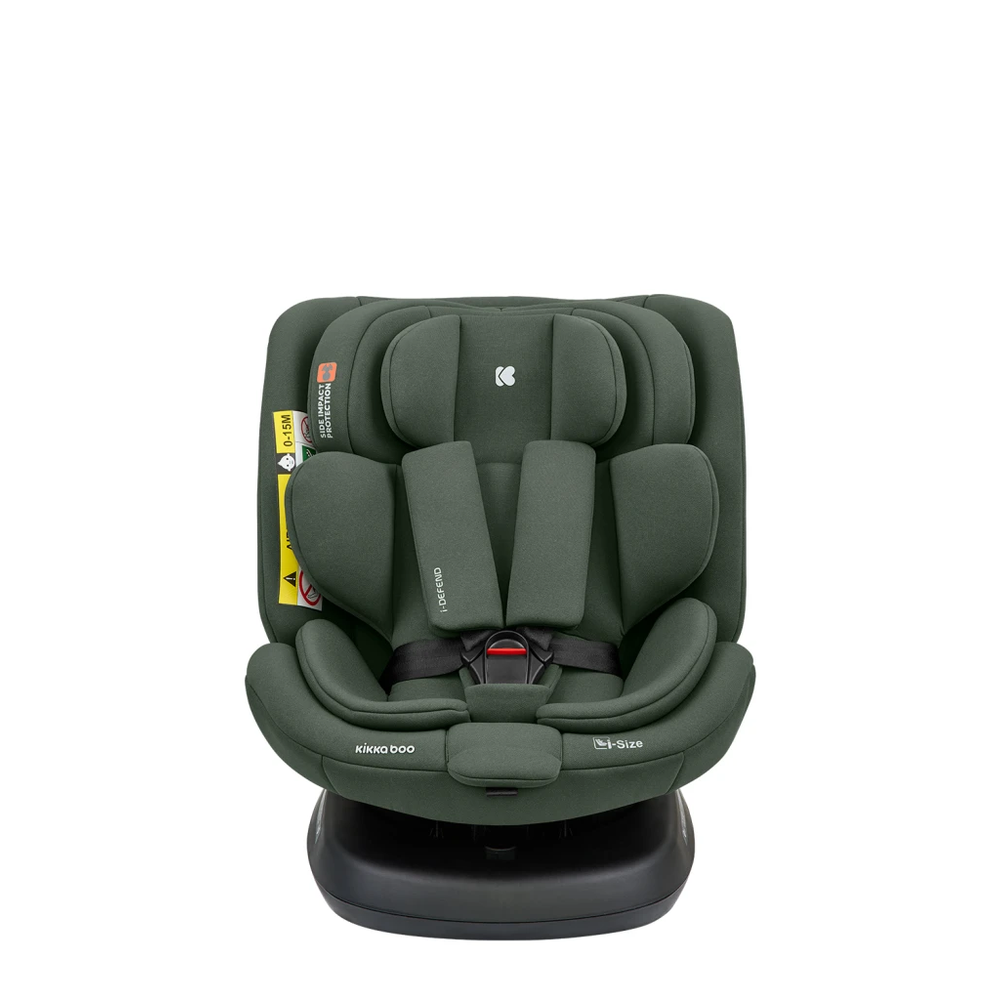 Kikka Boo Rotirajuća autosjedalica i-Defend 40-150cm i-Size Isofix, Army Green slika 2