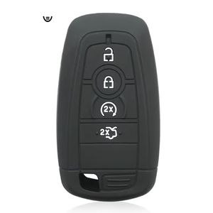 Silikonska navlaka za ključ Ford tip 9 crna (četiri tipke)