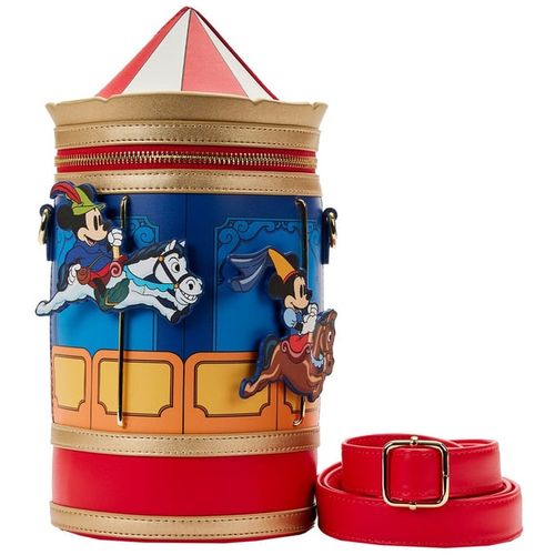 Disney Brave Little Tailor Mickey Minnie Carousel Crossbody Bag slika 1