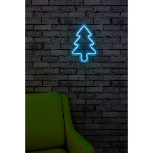 Wallity Ukrasna plastična LED rasvjeta, Christmas Pine - Blue slika 12
