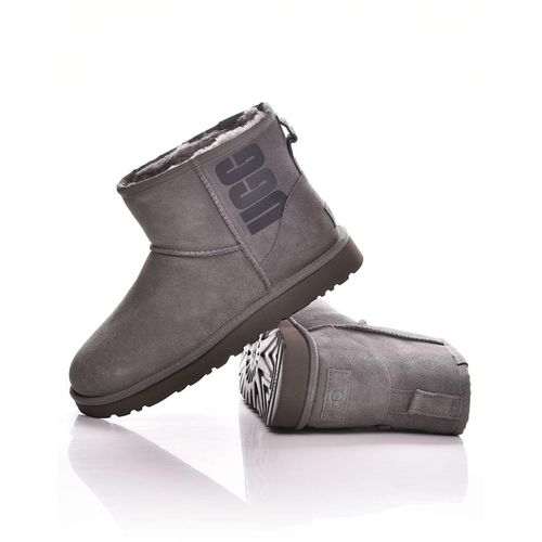 Ugg W Classic Mini Rubber Logo ženske čizme 1108231-GREY slika 1