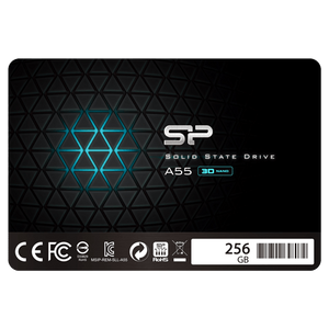 Silicon Power SP256GBSS3A55S25 2.5" 256GB SSD, SATA III, A55, Read up to 460MB/s, Write up to 450MB/s
