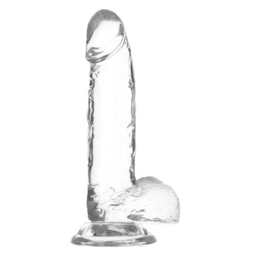 Prozirni dildo, 20 cm slika 1