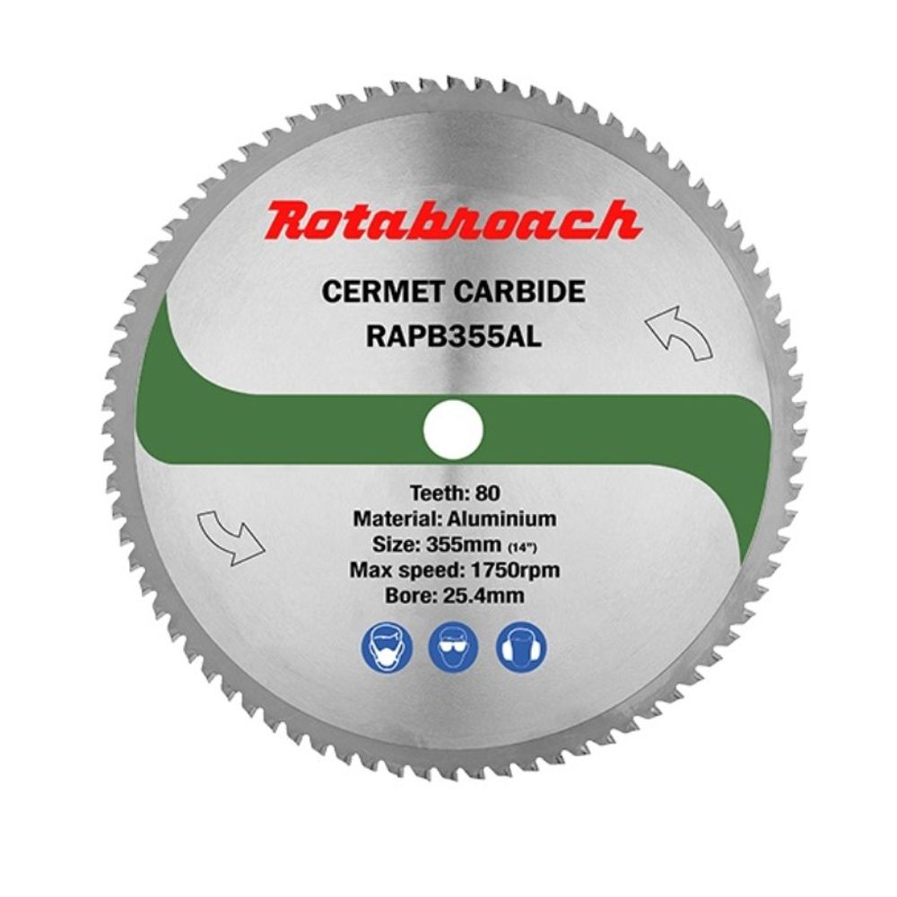 Rotabroach pila za cirkular za aluminijum RAPB355AL (80 zuba; 355 mm) slika 1