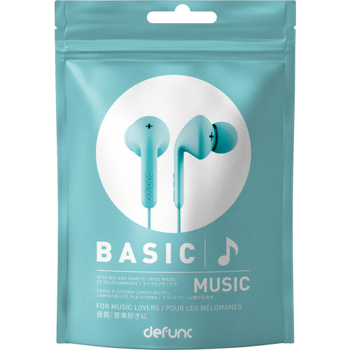 Slušalice - Earbud BASIC - MUSIC - Cyan slika 5