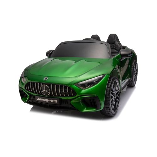 Licencirani auto na akumulator Mercedes AMG SL63  - zeleni/lakirani slika 7